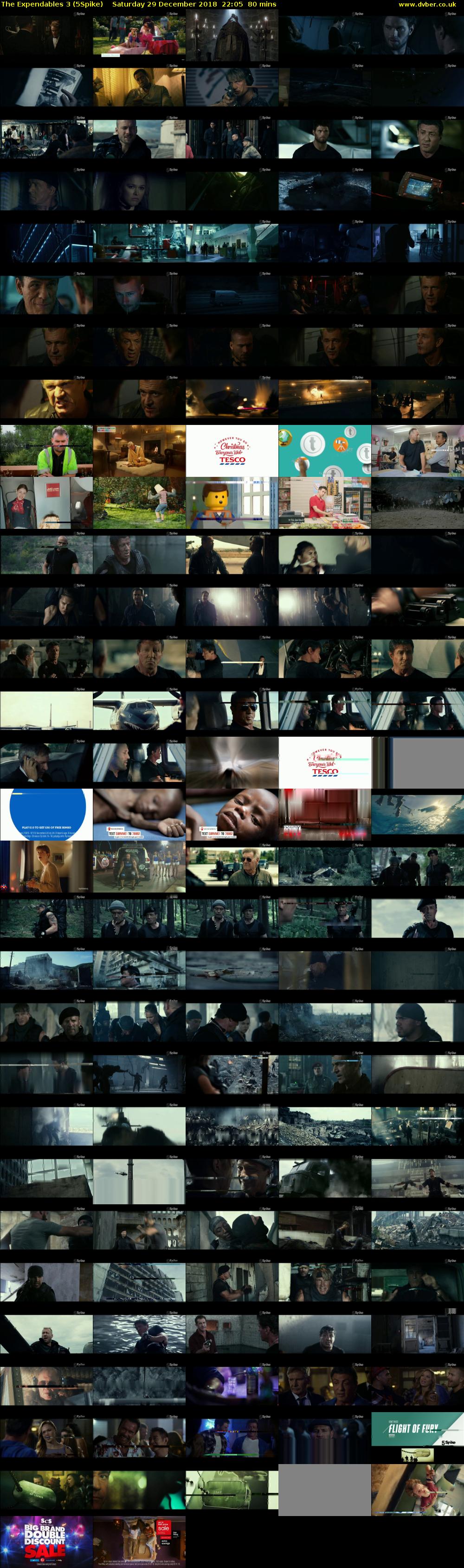 The Expendables 3 (5Spike) Saturday 29 December 2018 22:05 - 23:25