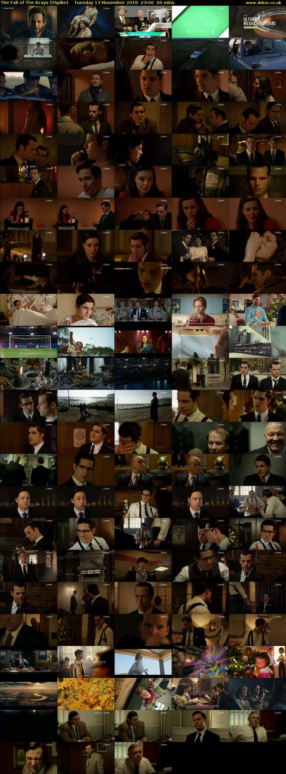 The Fall of The Krays (5Spike) Tuesday 13 November 2018 23:00 - 00:00