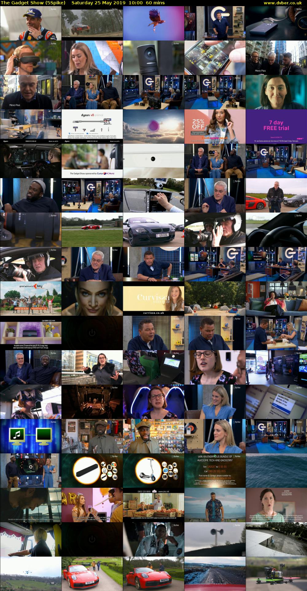The Gadget Show (5Spike) Saturday 25 May 2019 10:00 - 11:00
