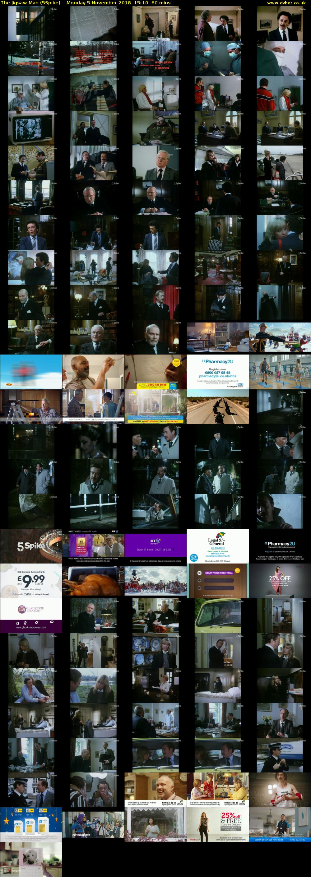 The Jigsaw Man (5Spike) Monday 5 November 2018 15:10 - 16:10