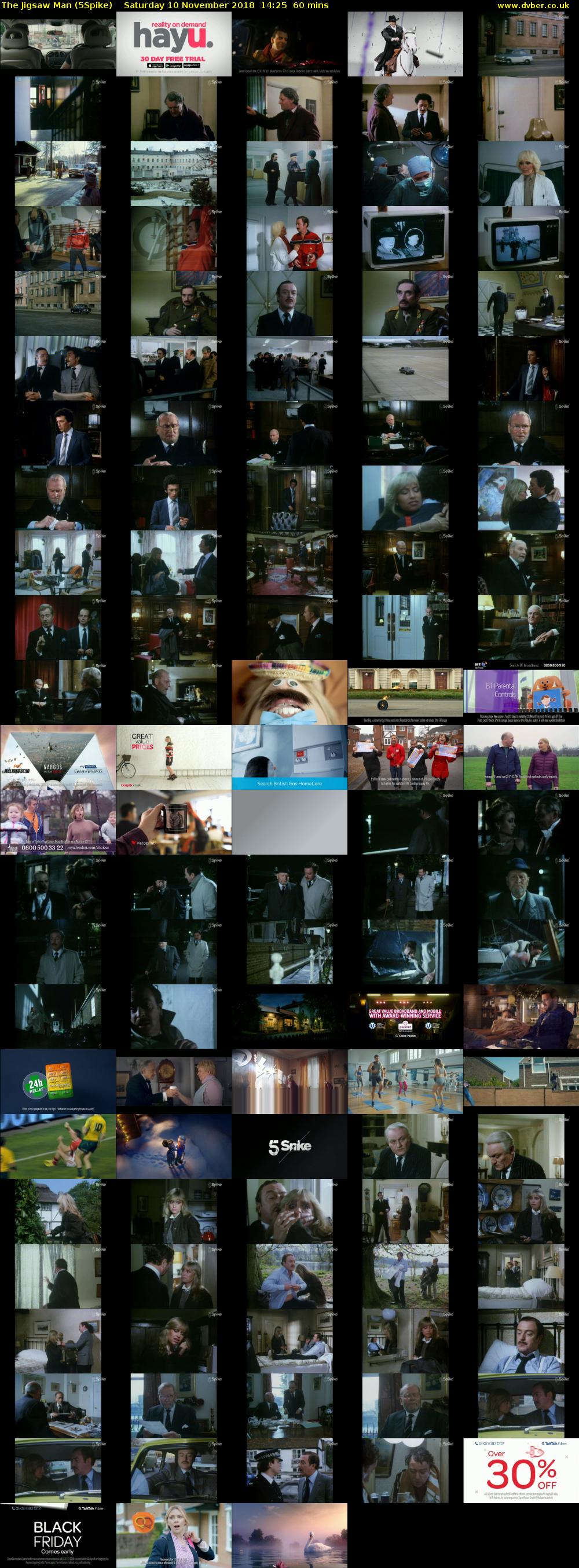 The Jigsaw Man (5Spike) Saturday 10 November 2018 14:25 - 15:25