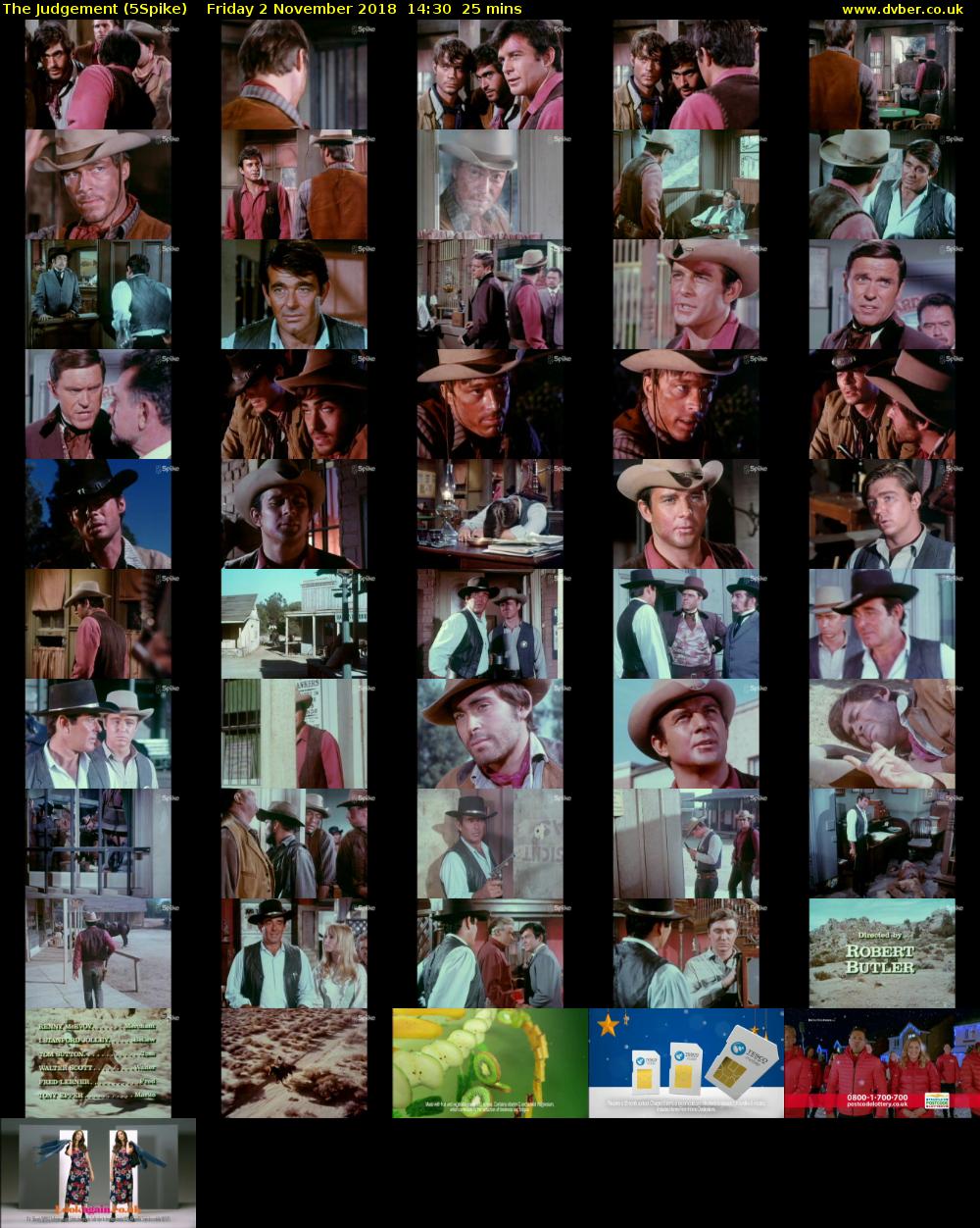 The Judgement (5Spike) Friday 2 November 2018 14:30 - 14:55