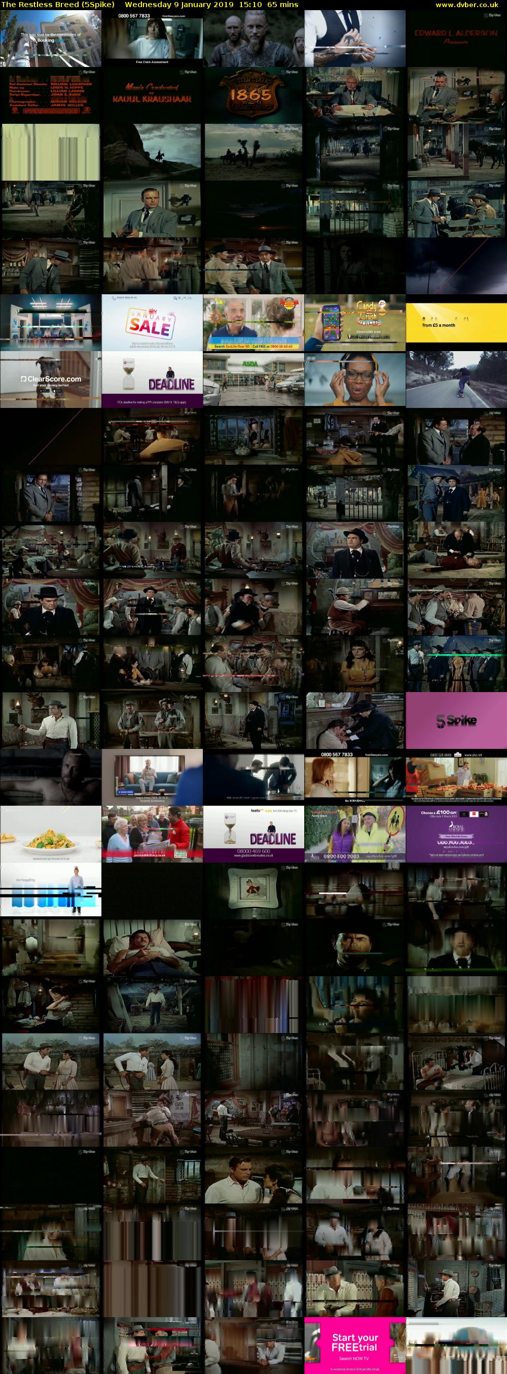 The Restless Breed (5Spike) Wednesday 9 January 2019 15:10 - 16:15