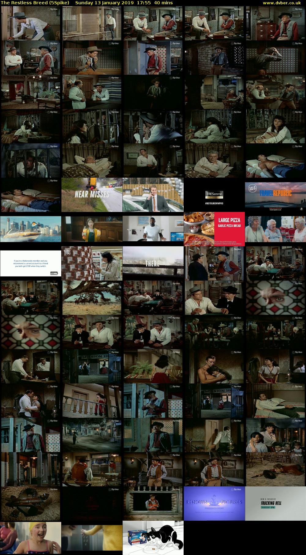 The Restless Breed (5Spike) Sunday 13 January 2019 17:55 - 18:35