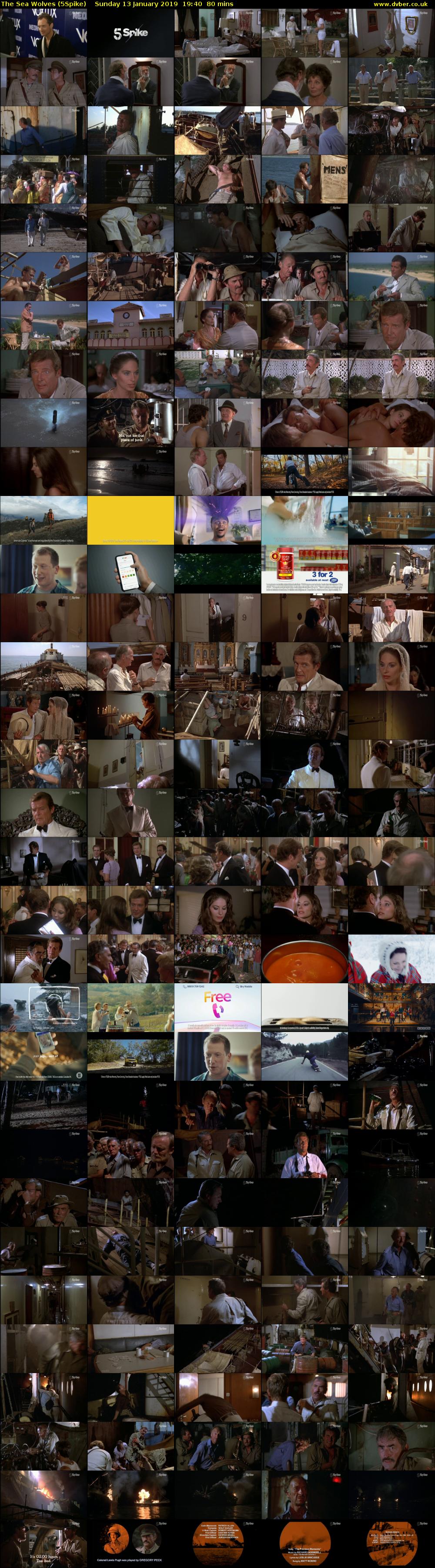 The Sea Wolves (5Spike) Sunday 13 January 2019 19:40 - 21:00