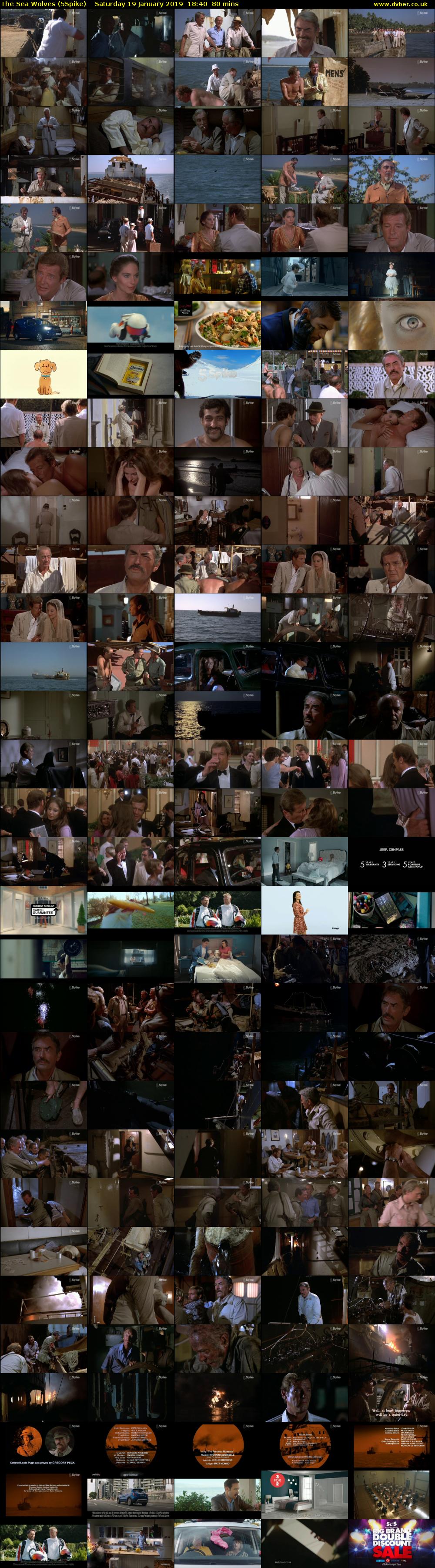 The Sea Wolves (5Spike) Saturday 19 January 2019 18:40 - 20:00