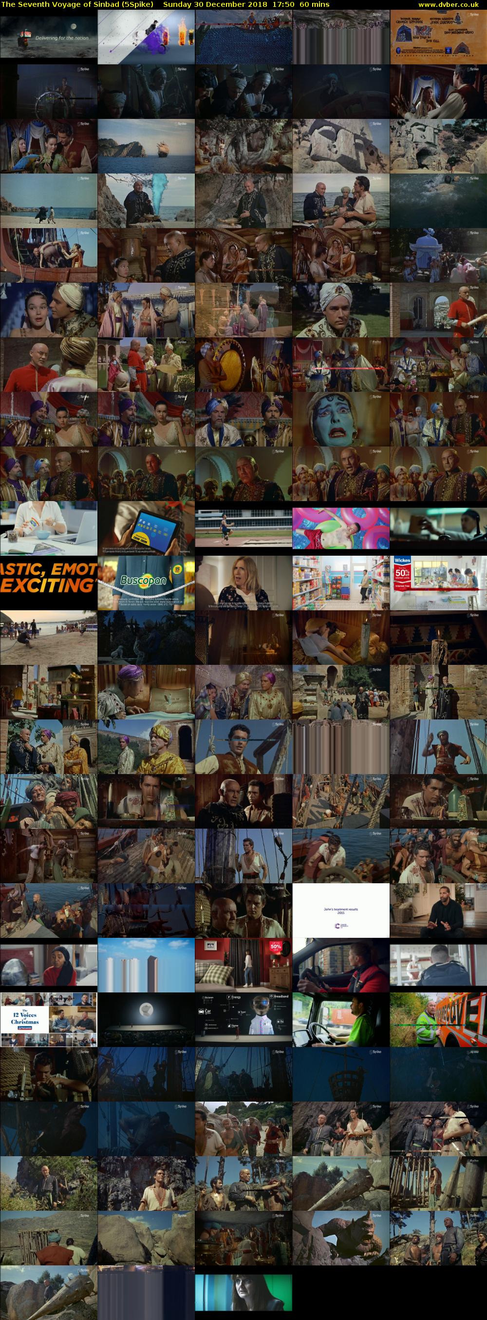 The Seventh Voyage of Sinbad (5Spike) Sunday 30 December 2018 17:50 - 18:50