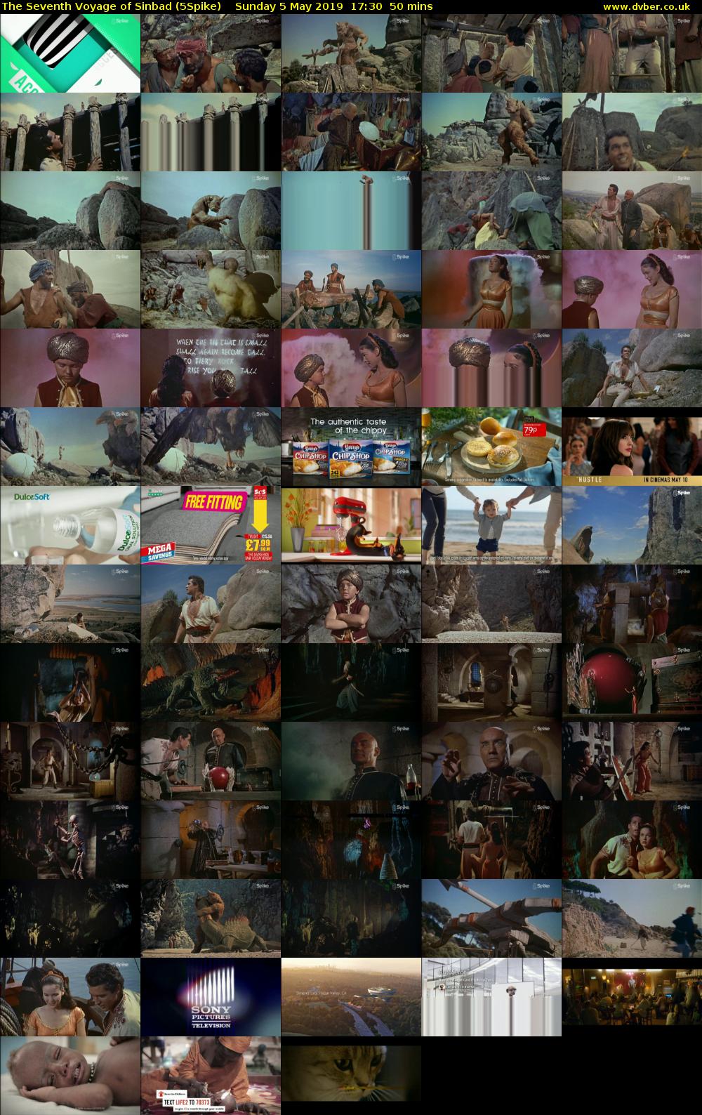 The Seventh Voyage of Sinbad (5Spike) Sunday 5 May 2019 17:30 - 18:20