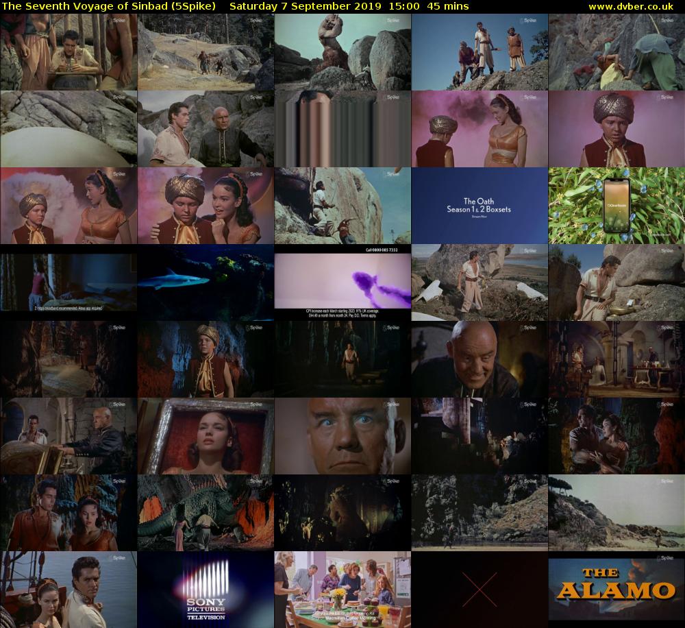 The Seventh Voyage of Sinbad (5Spike) Saturday 7 September 2019 15:00 - 15:45