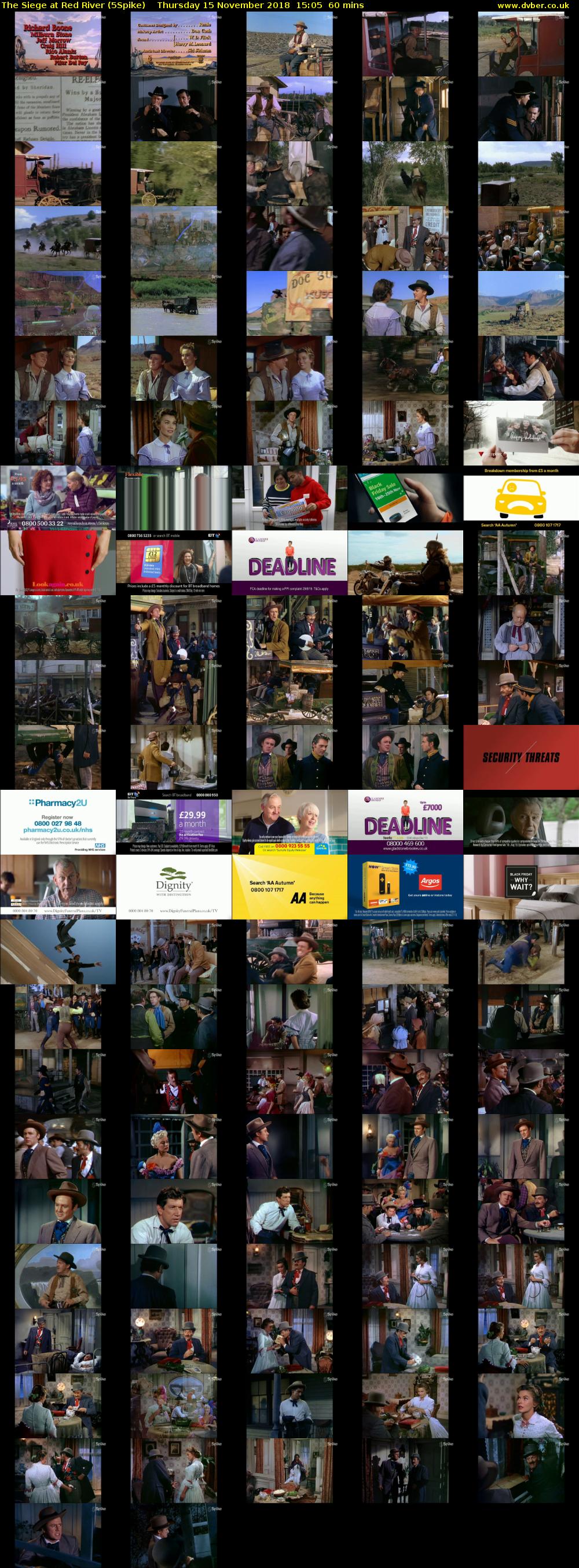 The Siege at Red River (5Spike) Thursday 15 November 2018 15:05 - 16:05