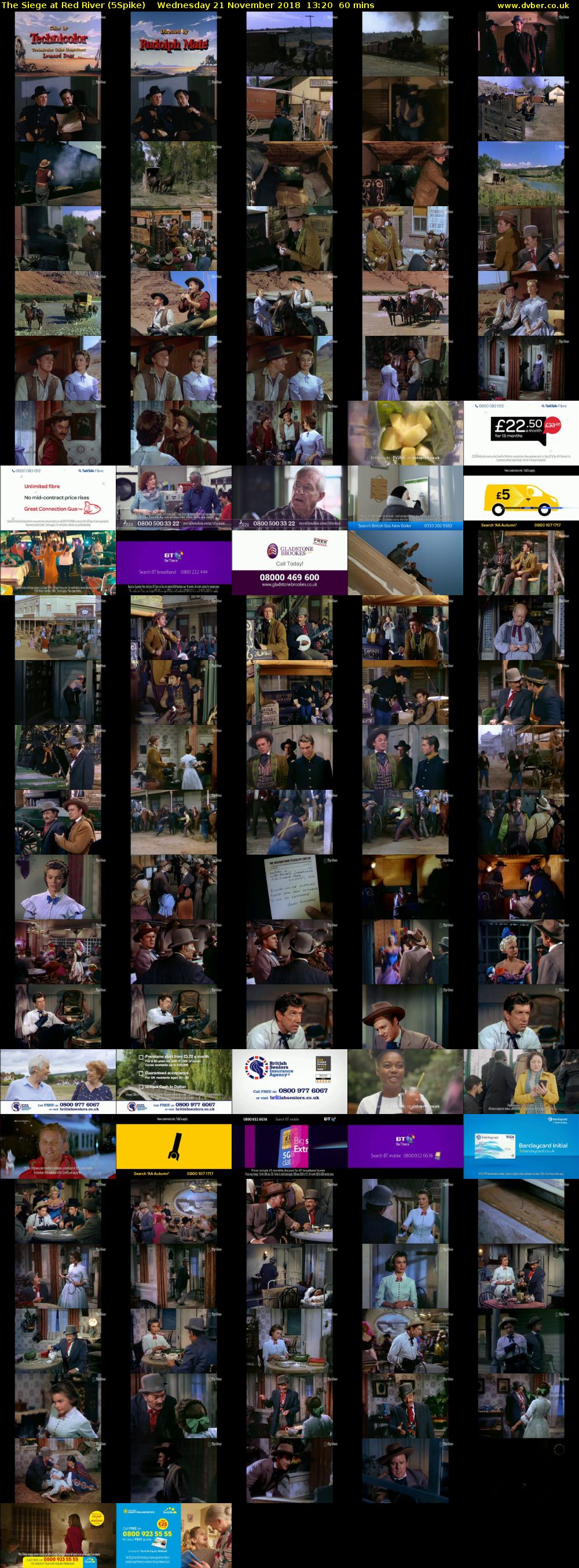 The Siege at Red River (5Spike) Wednesday 21 November 2018 13:20 - 14:20