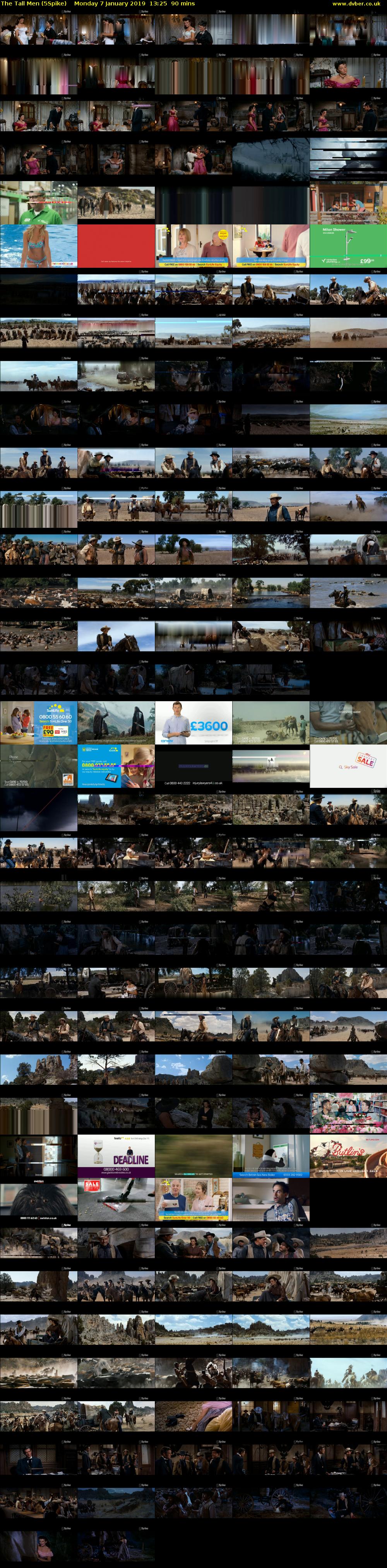 The Tall Men (5Spike) Monday 7 January 2019 13:25 - 14:55