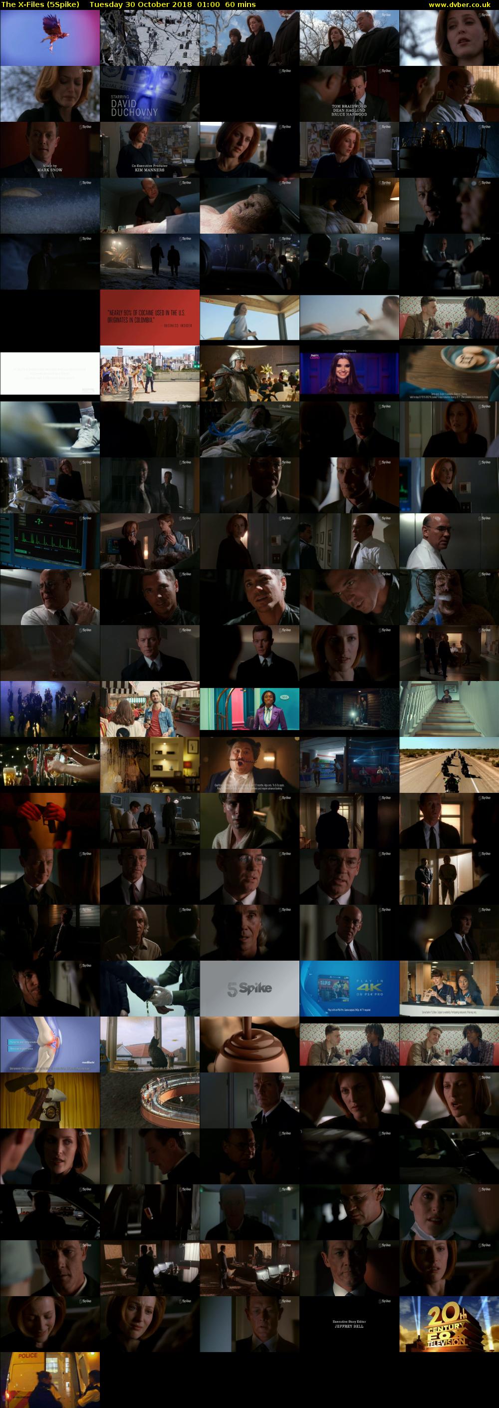 The X-Files (5Spike) Tuesday 30 October 2018 01:00 - 02:00