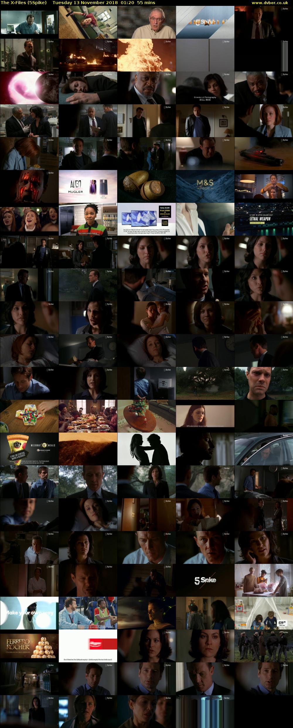 The X-Files (5Spike) Tuesday 13 November 2018 01:20 - 02:15