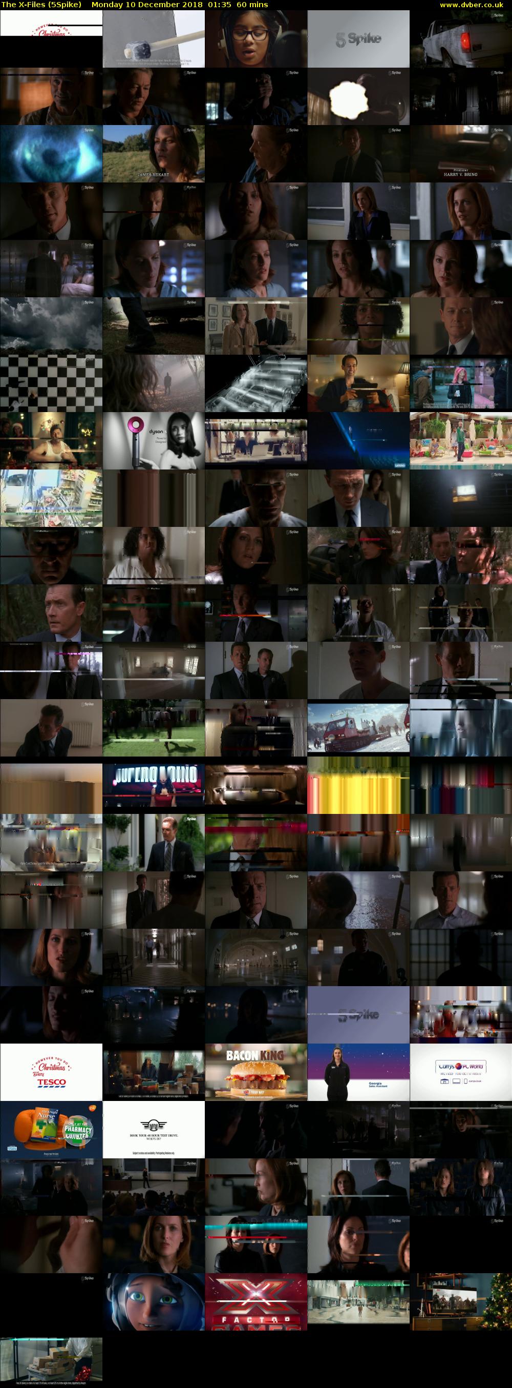 The X-Files (5Spike) Monday 10 December 2018 01:35 - 02:35