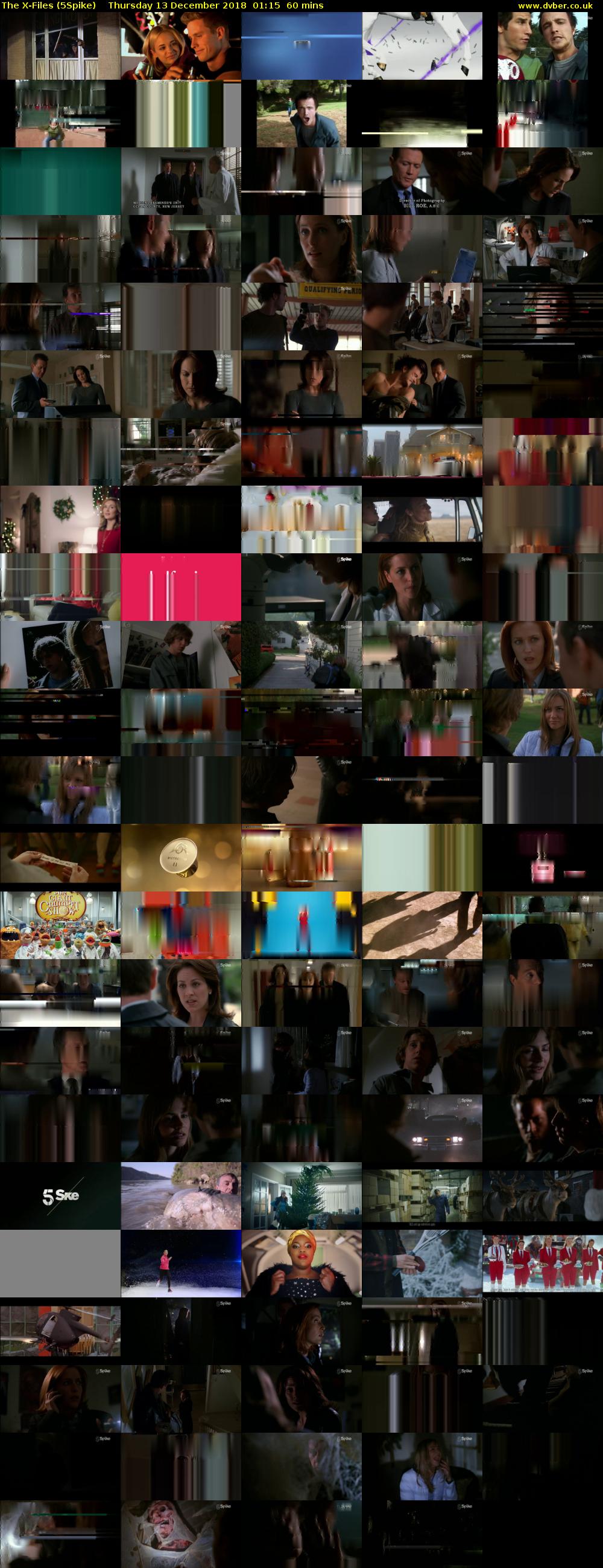 The X-Files (5Spike) Thursday 13 December 2018 01:15 - 02:15