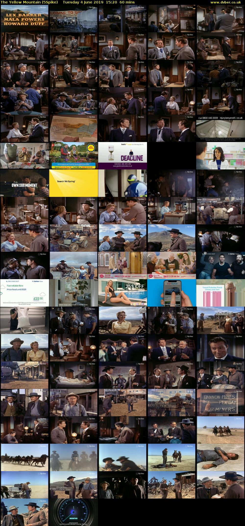 The Yellow Mountain (5Spike) Tuesday 4 June 2019 15:20 - 16:20