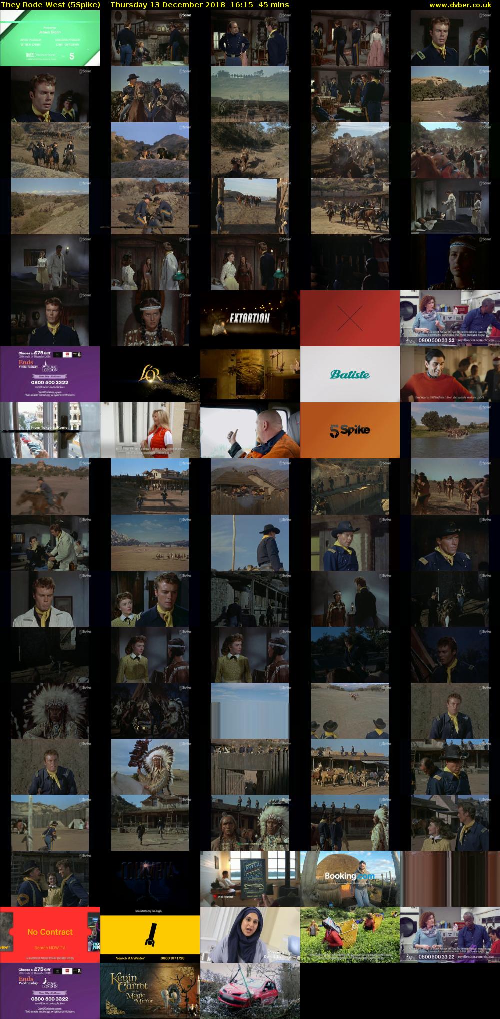 They Rode West (5Spike) Thursday 13 December 2018 16:15 - 17:00