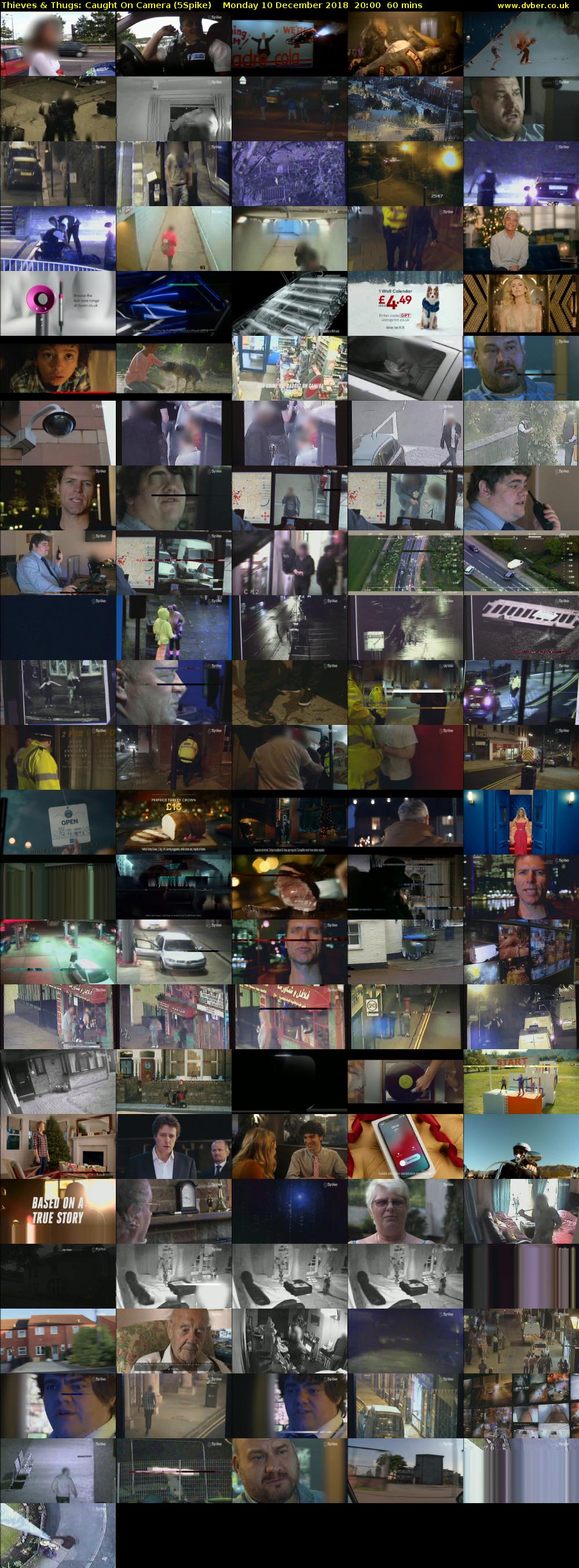 Thieves & Thugs: Caught On Camera (5Spike) Monday 10 December 2018 20:00 - 21:00