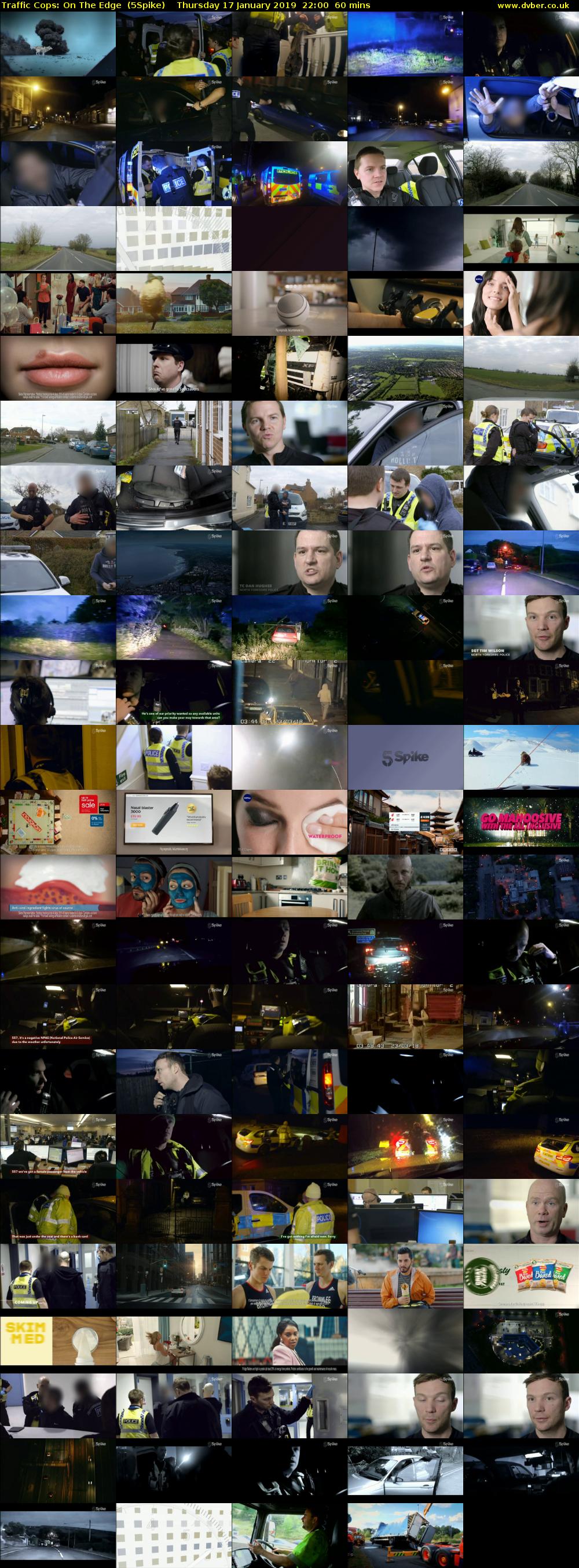 Traffic Cops: On The Edge  (5Spike) Thursday 17 January 2019 22:00 - 23:00