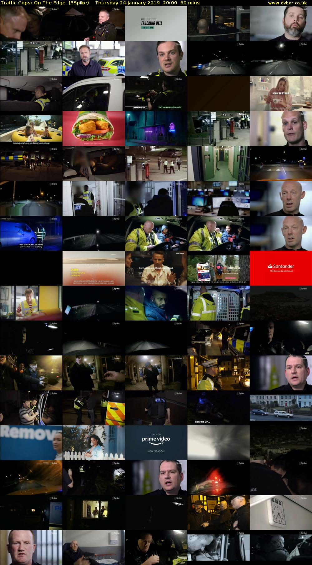 Traffic Cops: On The Edge  (5Spike) Thursday 24 January 2019 20:00 - 21:00