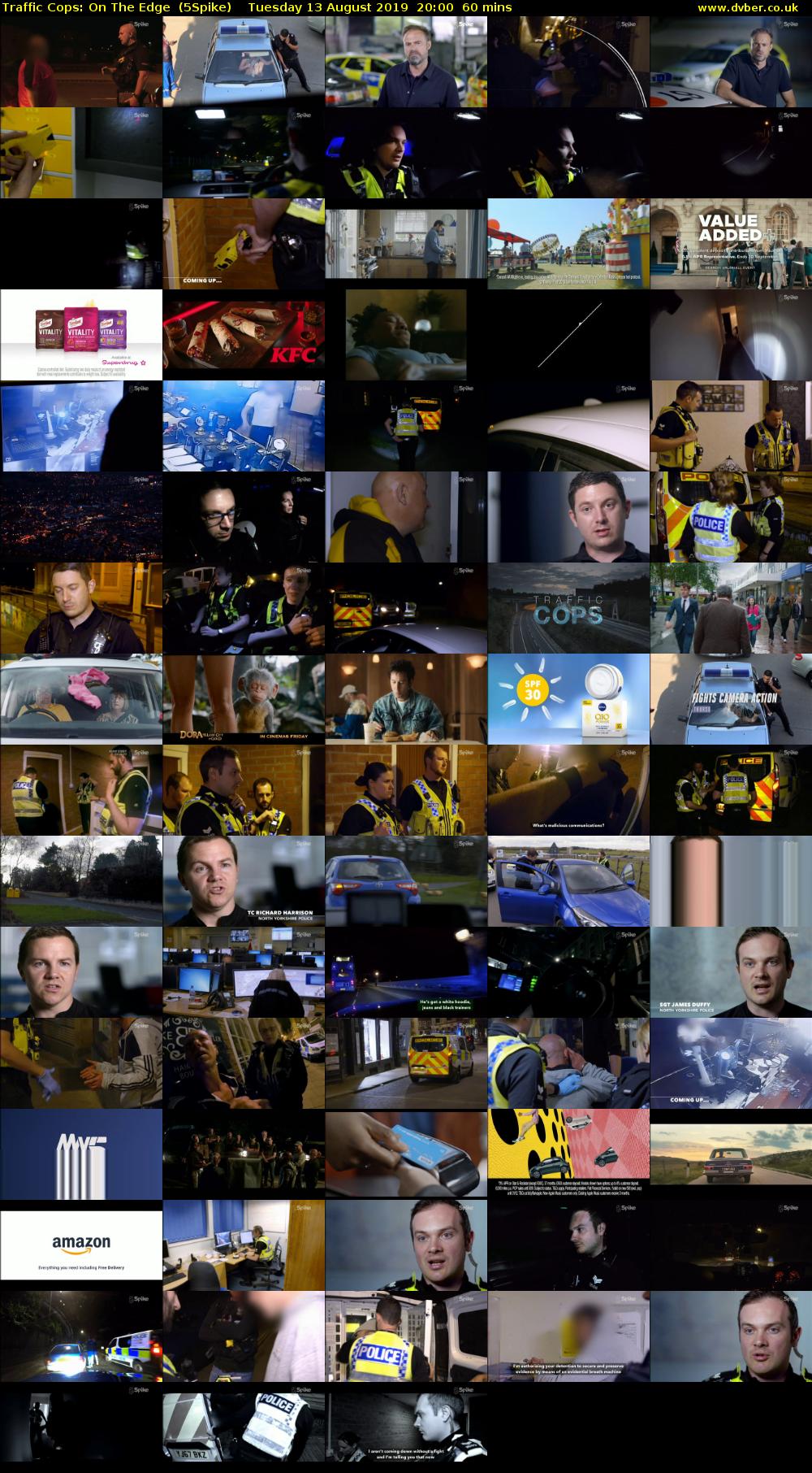 Traffic Cops: On The Edge  (5Spike) Tuesday 13 August 2019 20:00 - 21:00