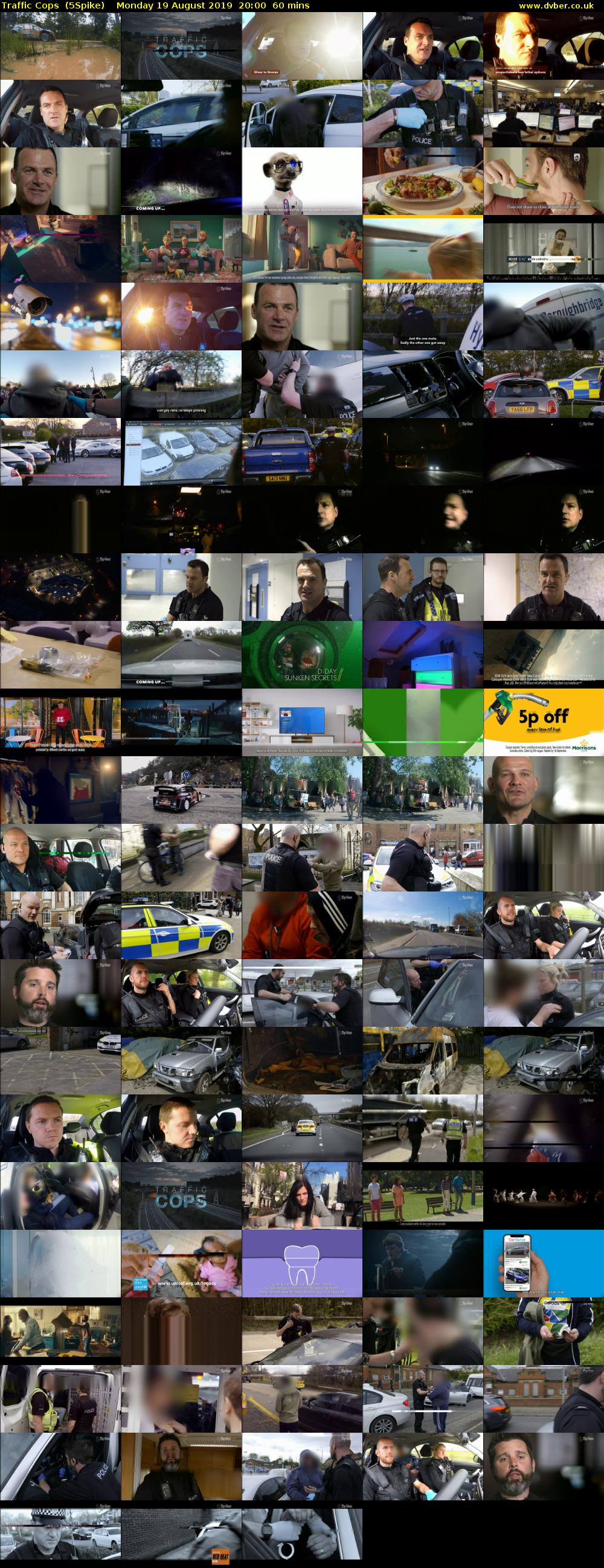 Traffic Cops  (5Spike) Monday 19 August 2019 20:00 - 21:00