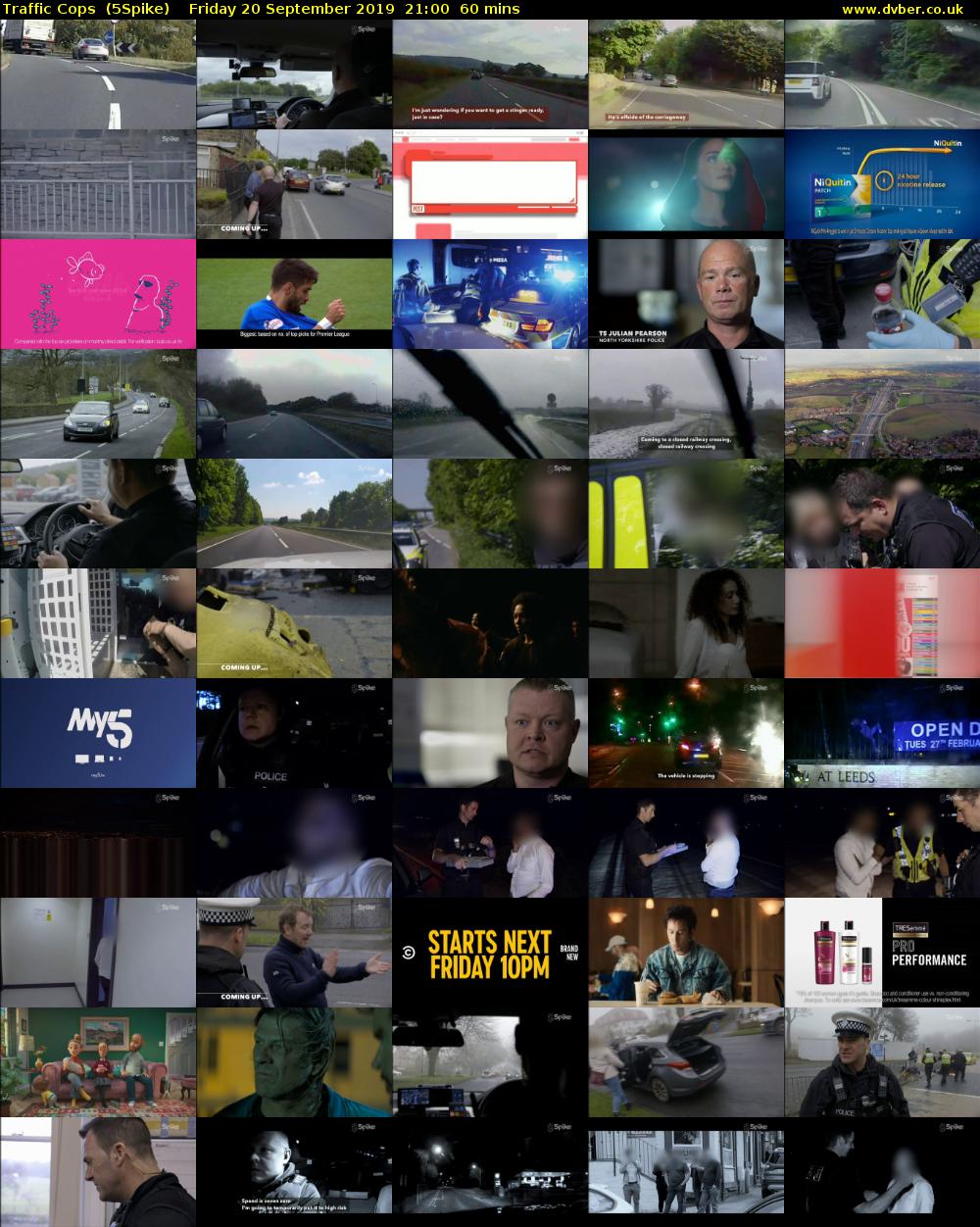 Traffic Cops  (5Spike) Friday 20 September 2019 21:00 - 22:00