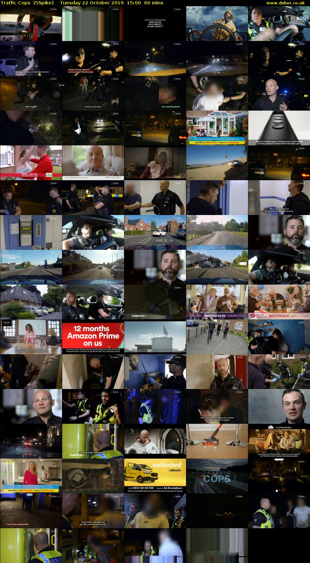 Traffic Cops  (5Spike) Tuesday 22 October 2019 15:00 - 16:00