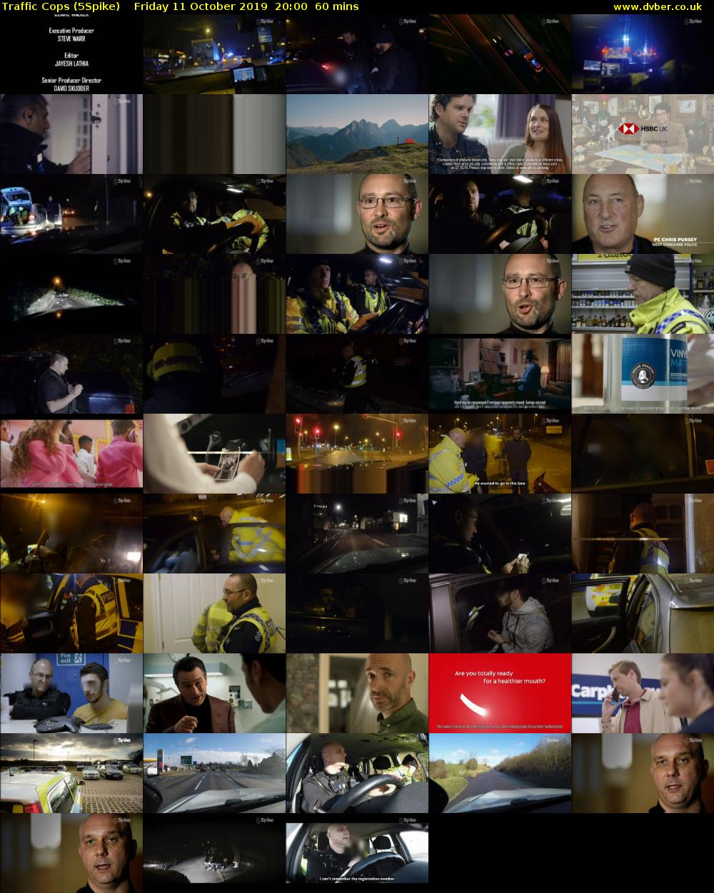 Traffic Cops (5Spike) Friday 11 October 2019 20:00 - 21:00