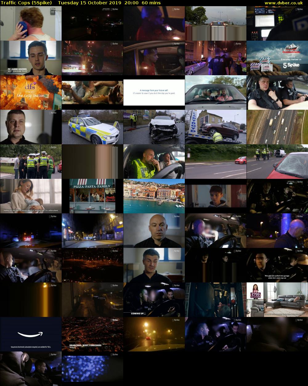 Traffic Cops (5Spike) Tuesday 15 October 2019 20:00 - 21:00