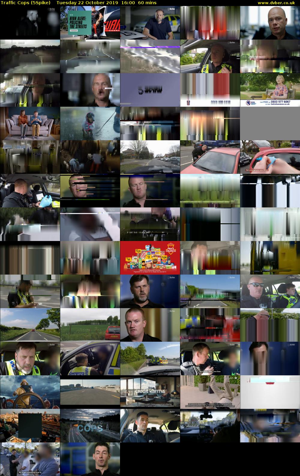 Traffic Cops (5Spike) Tuesday 22 October 2019 16:00 - 17:00