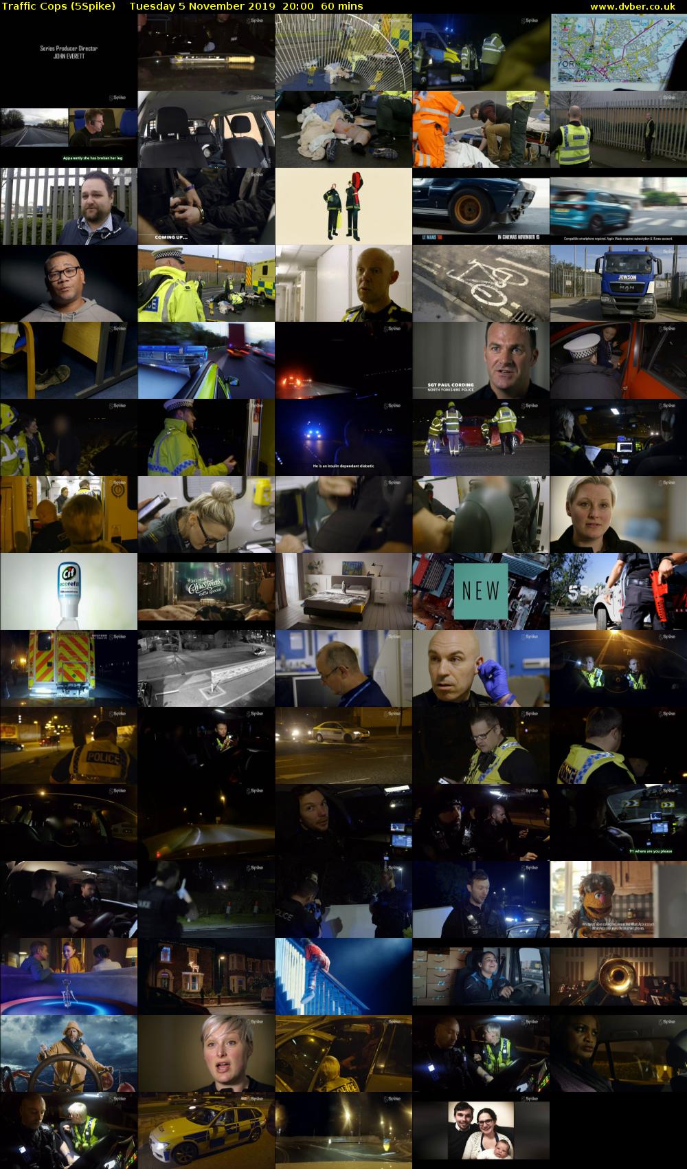 Traffic Cops (5Spike) Tuesday 5 November 2019 20:00 - 21:00