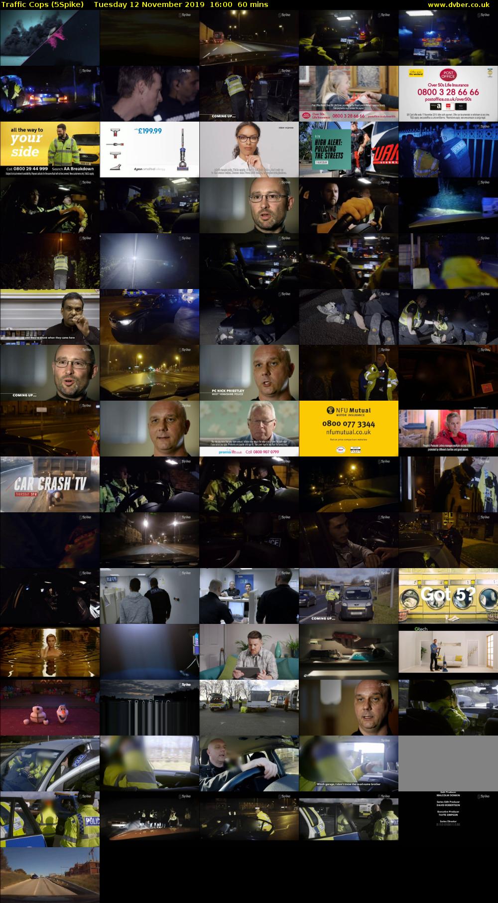 Traffic Cops (5Spike) Tuesday 12 November 2019 16:00 - 17:00