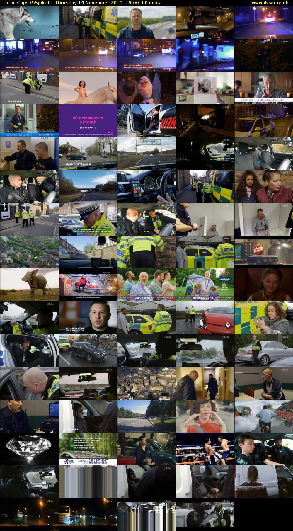 Traffic Cops (5Spike) Thursday 14 November 2019 16:00 - 17:00