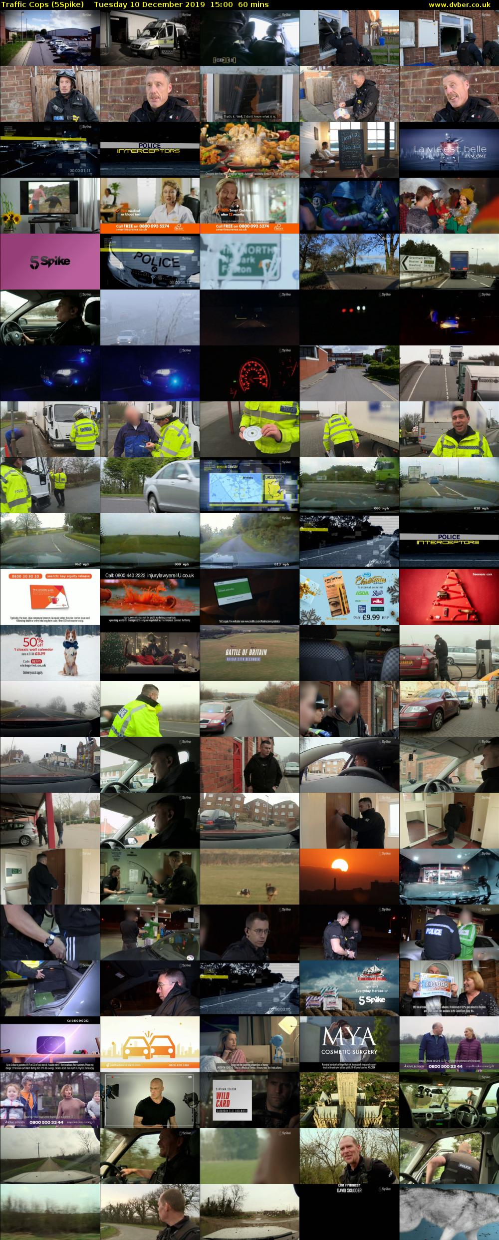 Traffic Cops (5Spike) Tuesday 10 December 2019 15:00 - 16:00
