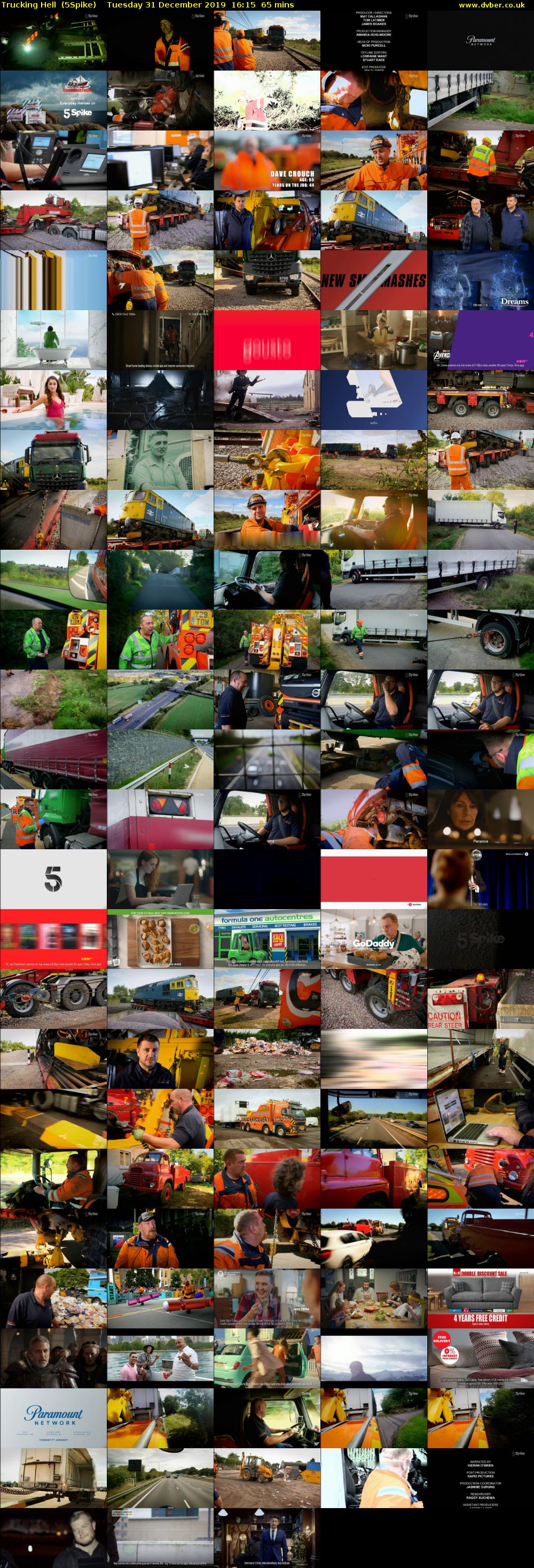 Trucking Hell  (5Spike) Tuesday 31 December 2019 16:15 - 17:20
