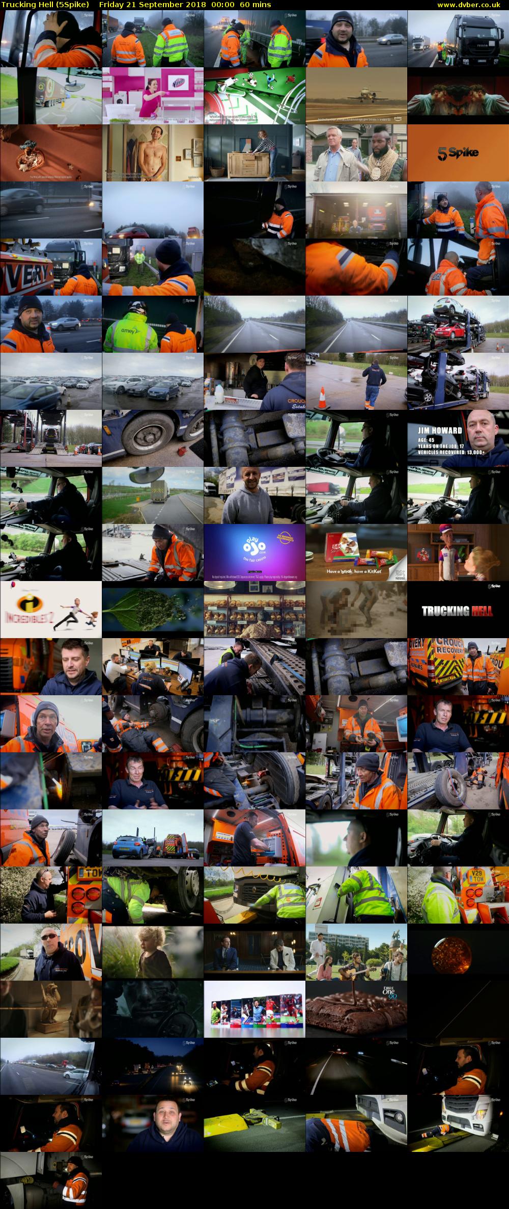 Trucking Hell (5Spike) Friday 21 September 2018 00:00 - 01:00