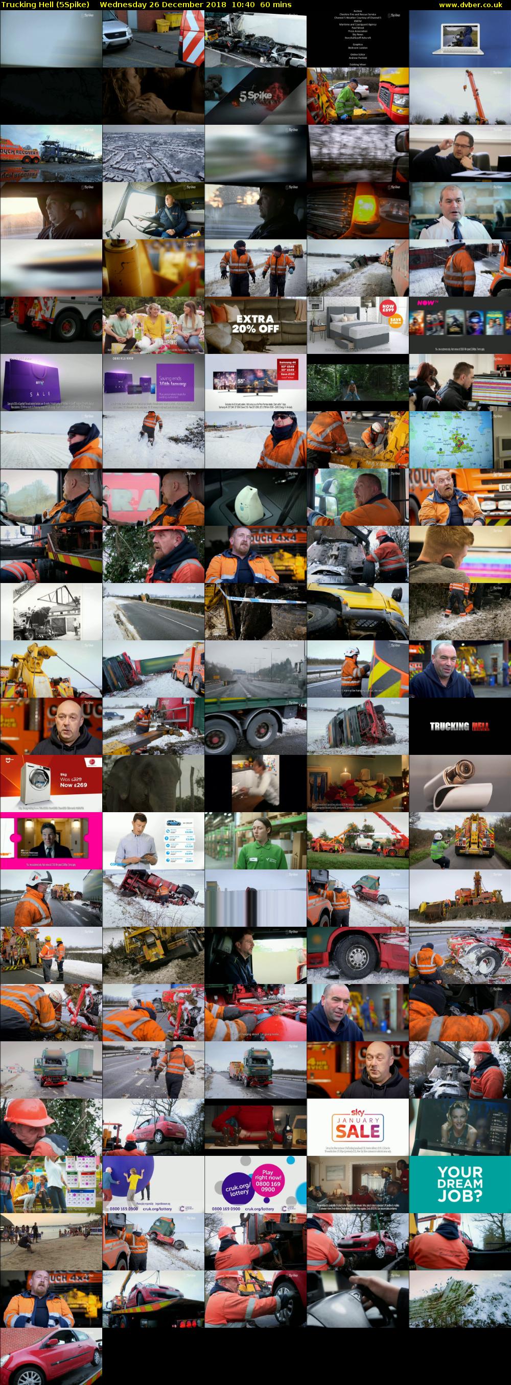 Trucking Hell (5Spike) Wednesday 26 December 2018 10:40 - 11:40