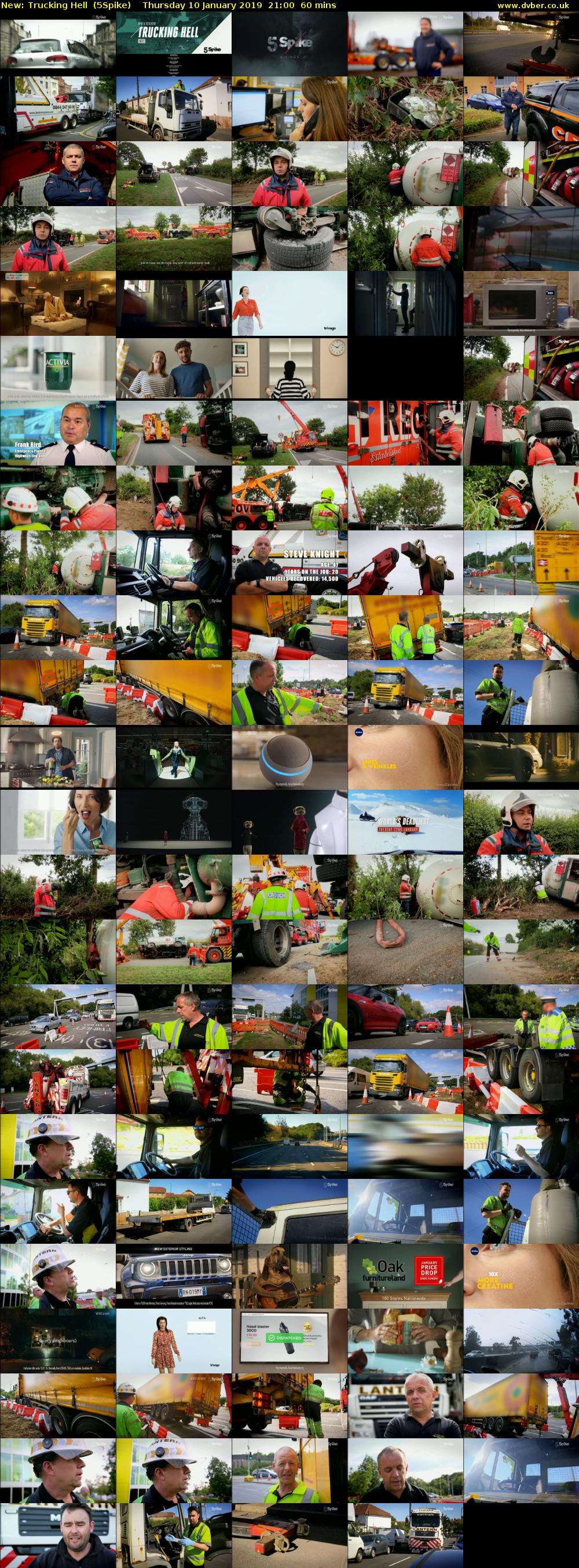 Trucking Hell (5Spike) Thursday 10 January 2019 21:00 - 22:00