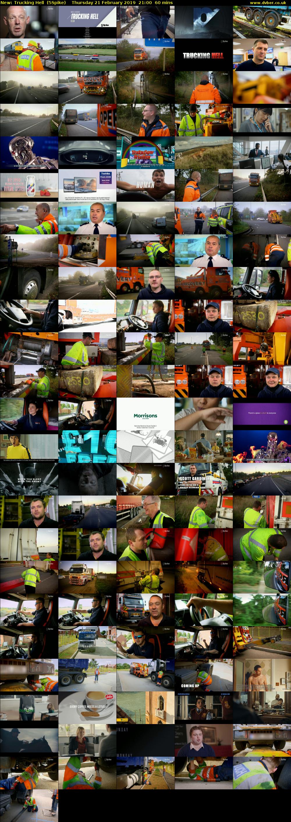 Trucking Hell (5Spike) Thursday 21 February 2019 21:00 - 22:00