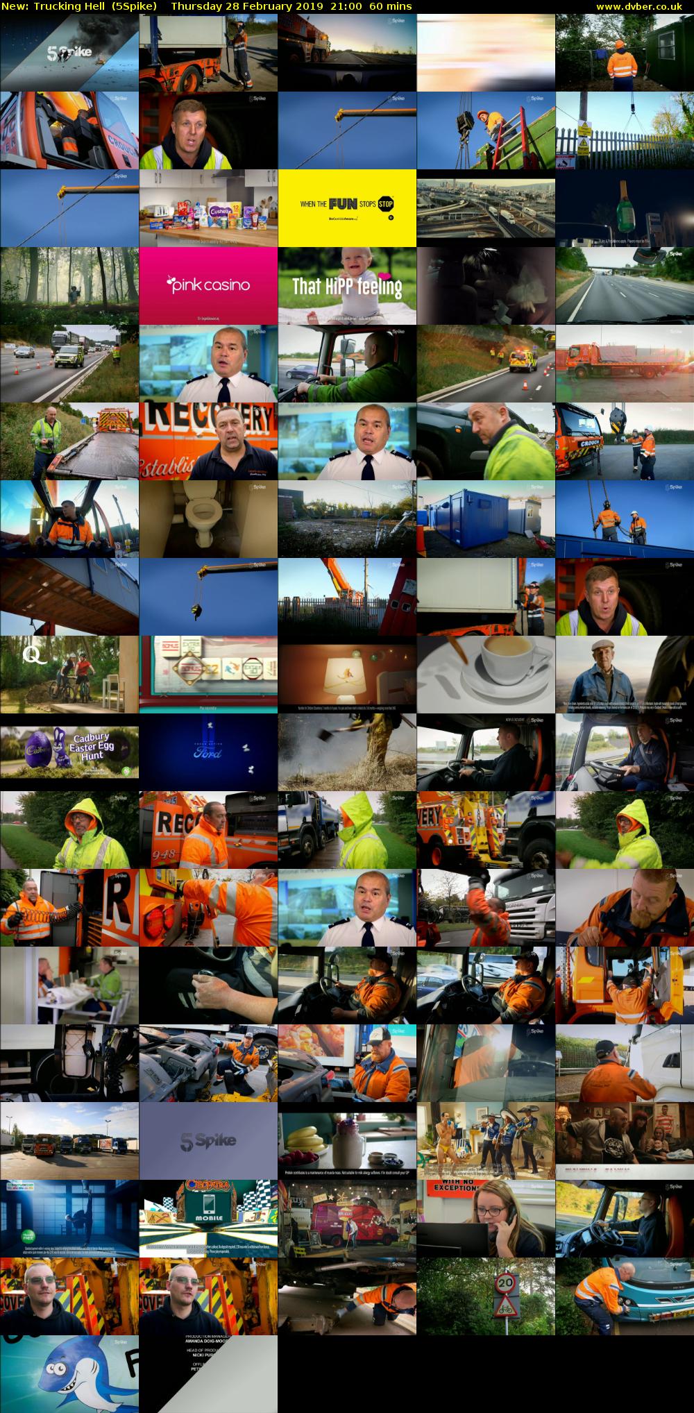 Trucking Hell (5Spike) Thursday 28 February 2019 21:00 - 22:00