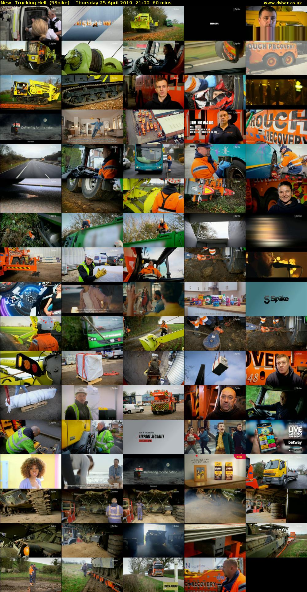 Trucking Hell (5Spike) Thursday 25 April 2019 21:00 - 22:00