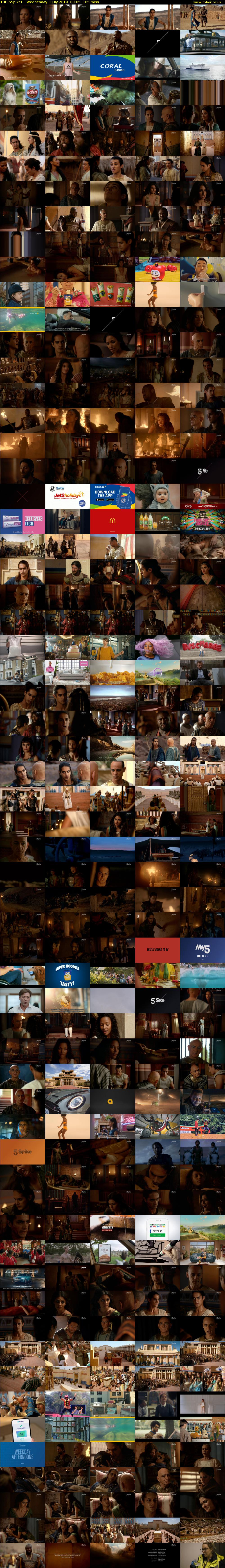 Tut (5Spike) Wednesday 3 July 2019 00:05 - 02:50