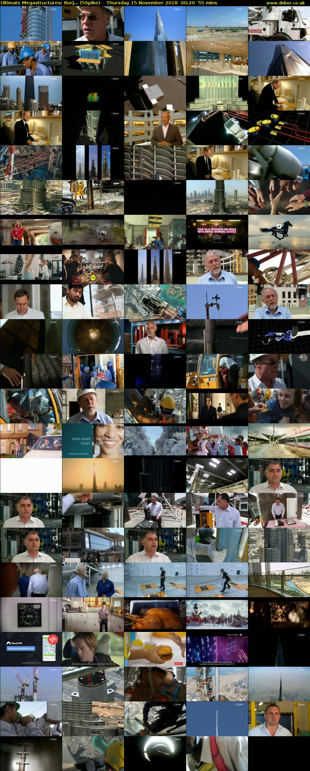 Ultimate Megastructures: Burj... (5Spike) Thursday 15 November 2018 00:20 - 01:15