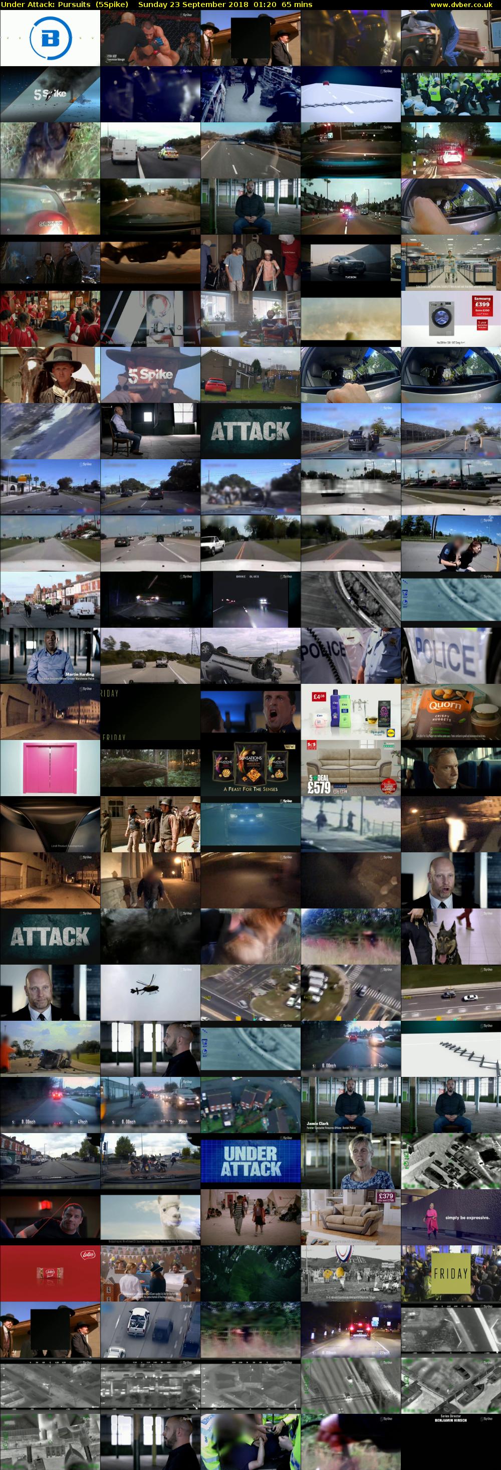 Under Attack: Pursuits  (5Spike) Sunday 23 September 2018 01:20 - 02:25