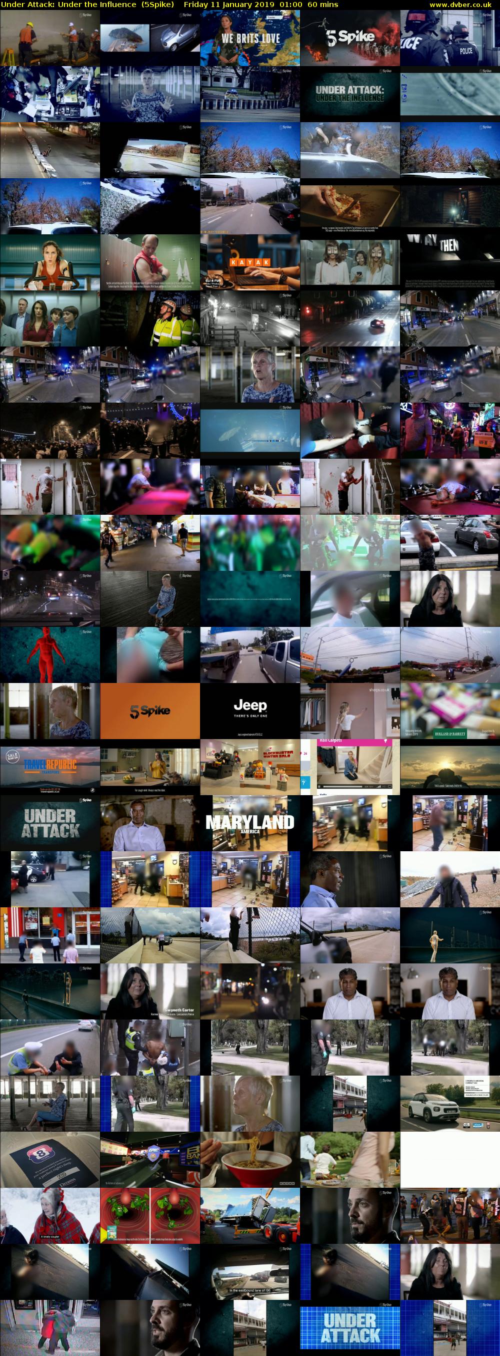 Under Attack: Under the Influence  (5Spike) Friday 11 January 2019 01:00 - 02:00