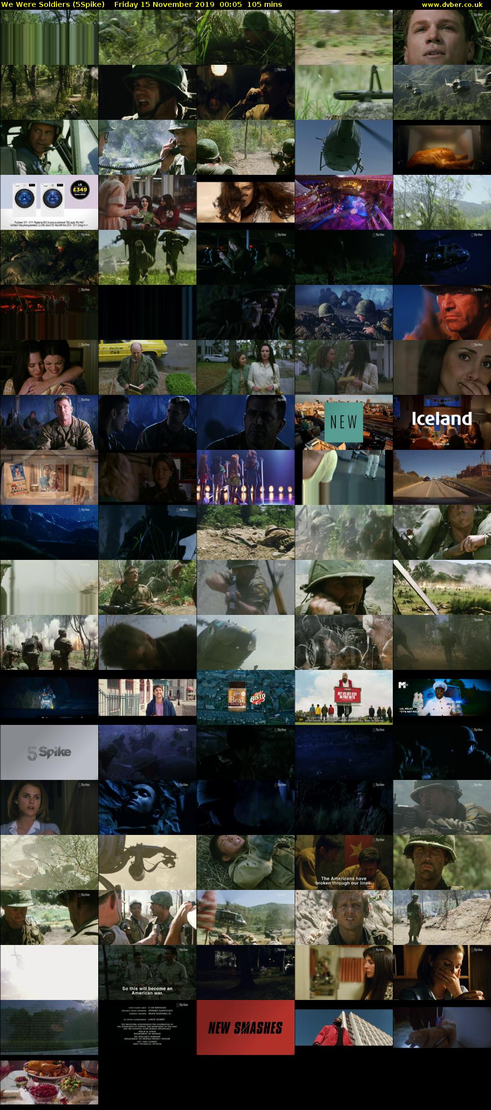 We Were Soldiers (5Spike) Friday 15 November 2019 00:05 - 01:50