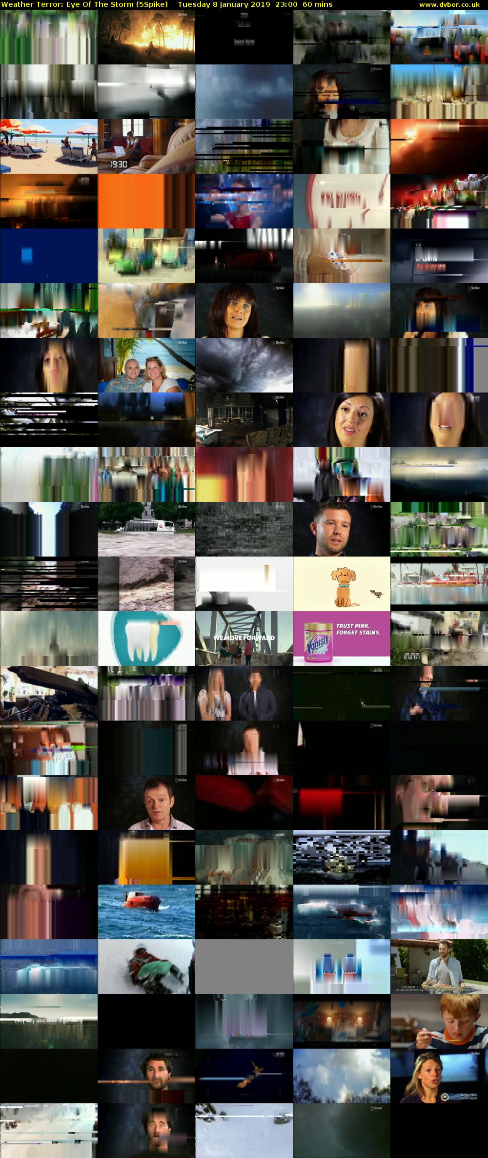 Weather Terror: Eye Of The Storm (5Spike) Tuesday 8 January 2019 23:00 - 00:00