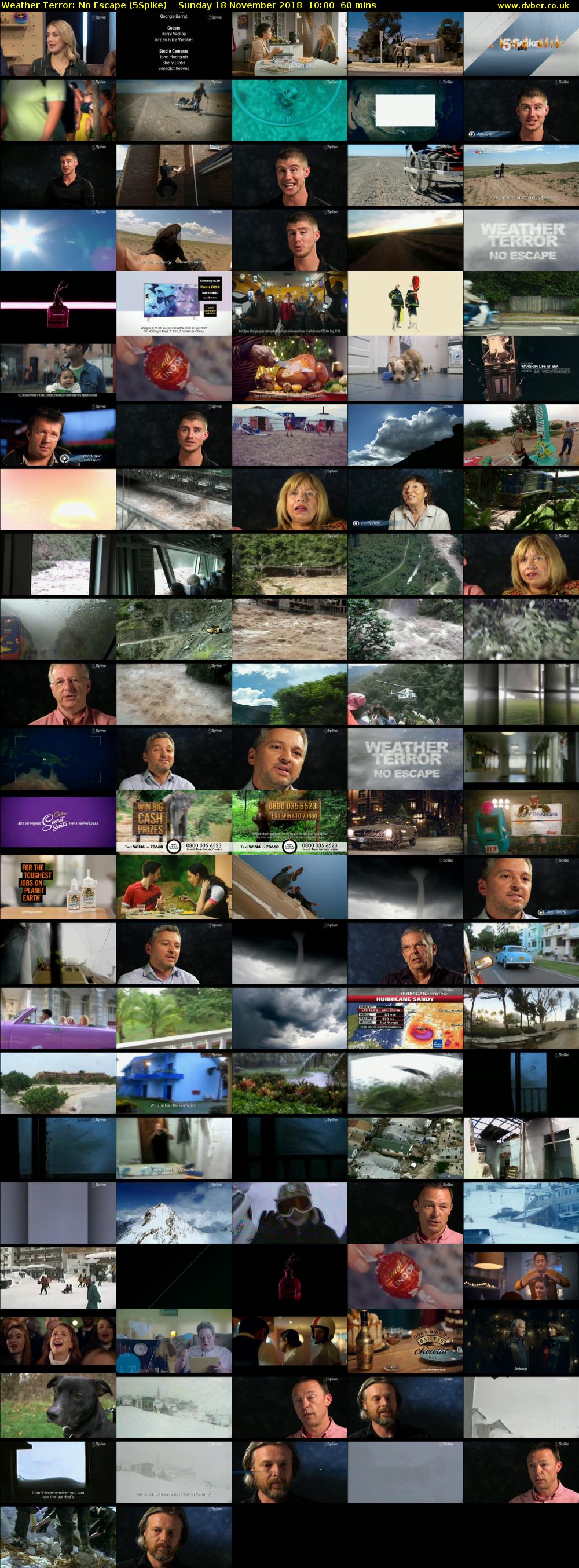 Weather Terror: No Escape (5Spike) Sunday 18 November 2018 10:00 - 11:00